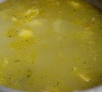 Куриный суп со шпецле(Шаг №9)